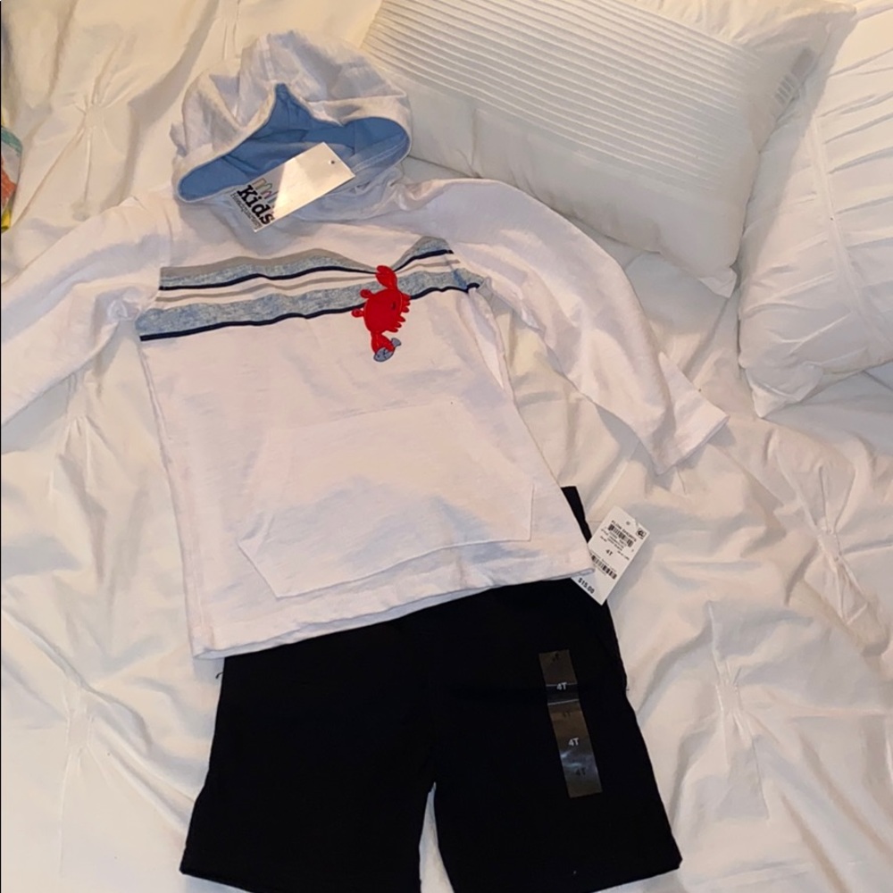 NWT top and shorts bundle!
